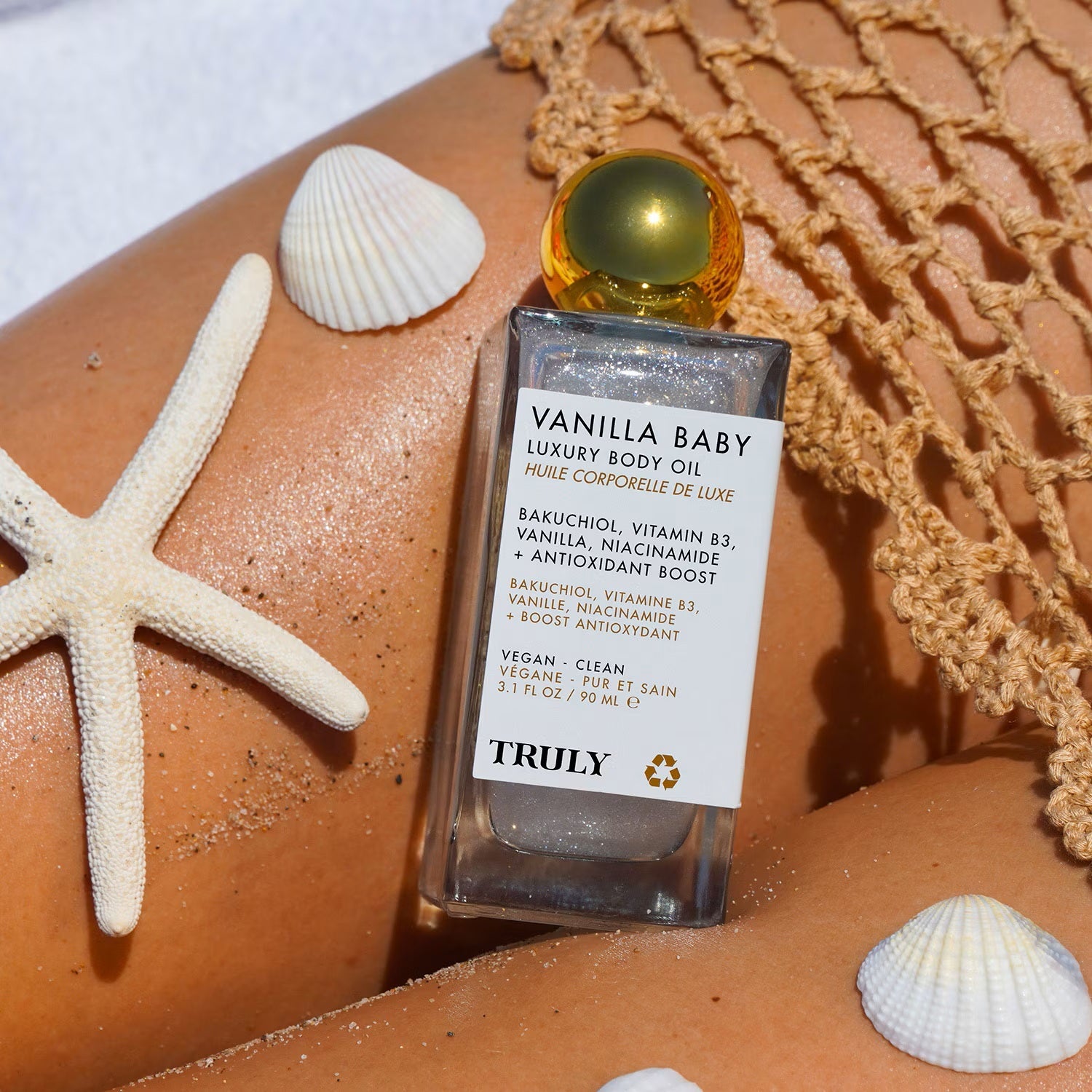 Aceite corporal de lujo Vanilla Baby