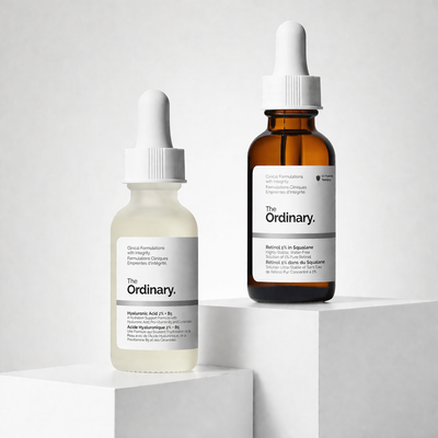Dúo Ordinary: Retinol + Ácido Hialurónico para una piel renovada