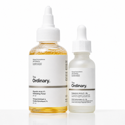 DÚO THE ORDINARY: GLICÓLICO 100ML + HIALURÓNICO