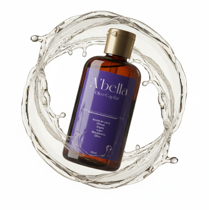 Óleo capilar anti frizz Abella